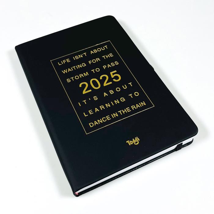 

AqibSaza Buku Agenda Jurnal Notebook Planner 2025 Soft Cover Isi 304 Halaman Ukuran A5 WMO