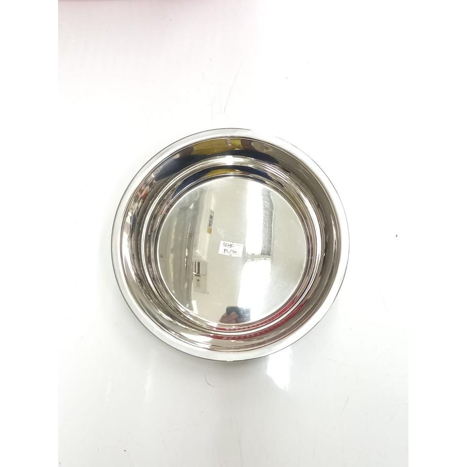 *#*#*#] HAKAI Stainless Kitchen Bowl / Mangkuk Ceper 20cm #SSHB-PL/20