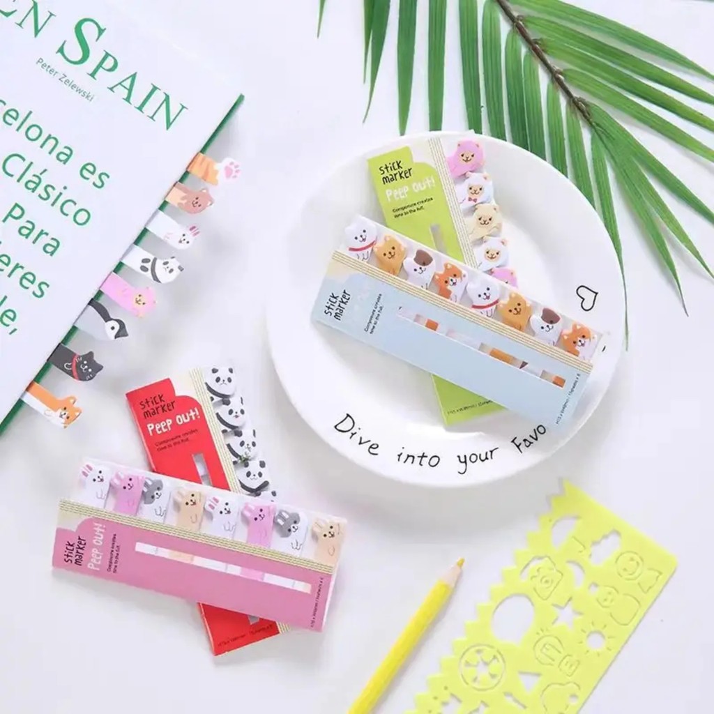 

Kawaii Paper Sticky Notes Creative Notepad Memo Pads Office School Stationery Adhesive Stickers