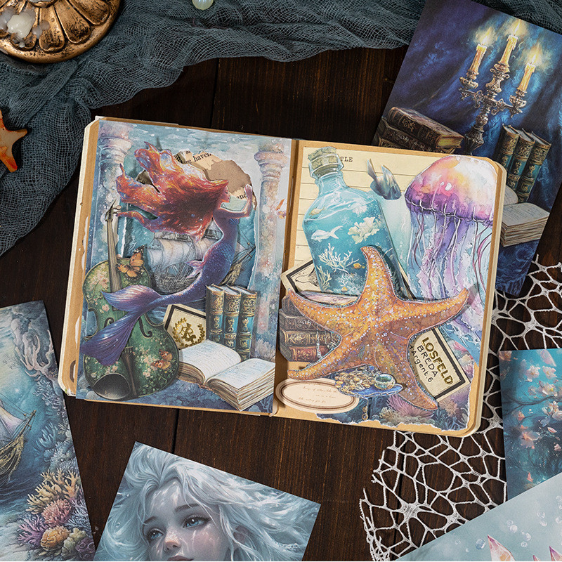 

20Pcs/1Lot Memo Pads Material Paper Dome Time Journal Scrapbooking Paper Background Decoration Paper