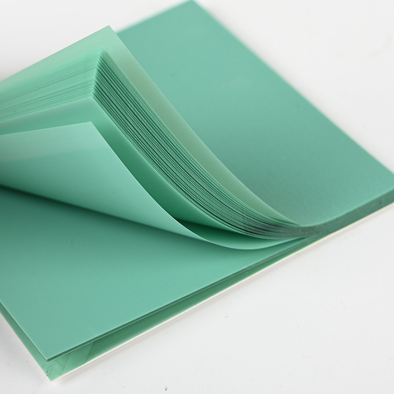 

50 Sheets Colorful Transparent Waterproof Sticky Notes Memo Pads Notepads N-Time Sticker School