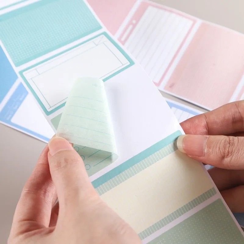 

256 Sheets Color Sticky Posted It Notes Pads Posits Stationery Paper Stickers Memo Notepad Notebook