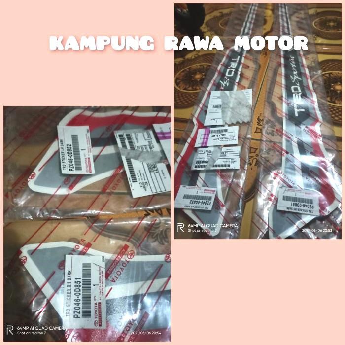 READY sticker Trd sportivo Yaris 2015. original toyota