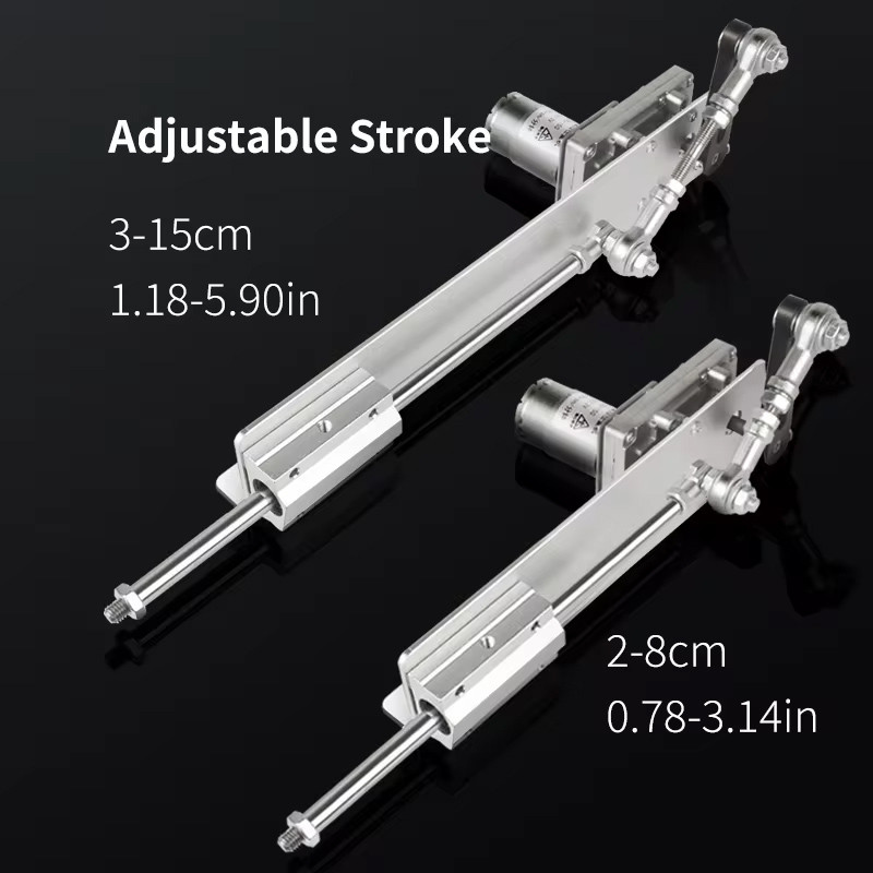 Mini Telescopic Linear Actuator With Suction Cup DC 12V 24V Reciprocating Cycle Linear Actuator Push