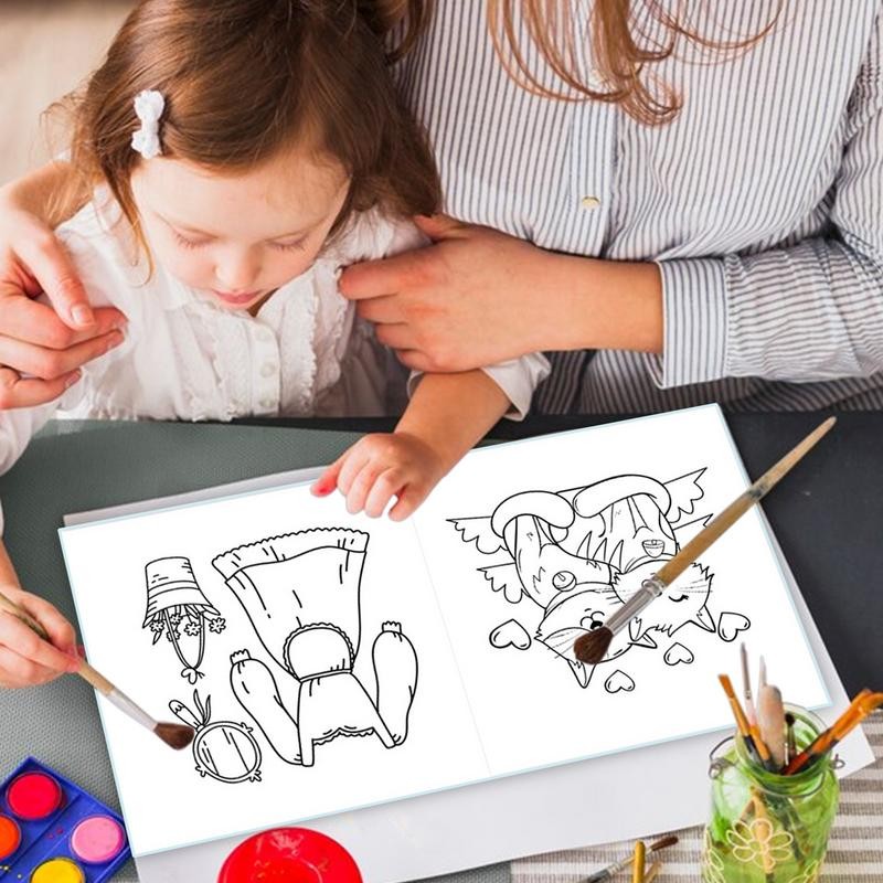 

Kids Coloring Books Child'S Leisure Time Drawing Books Bold And Easy Stress Relief Coloring Book For