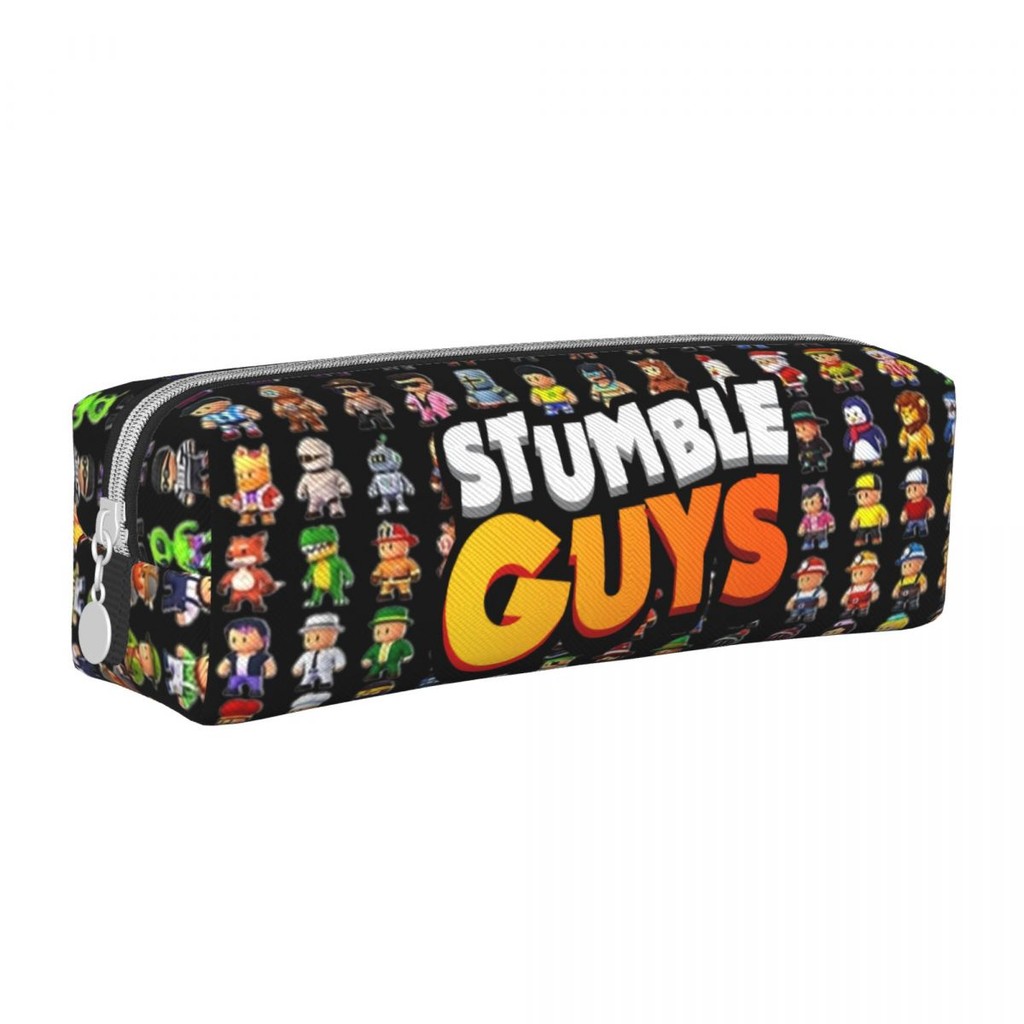 

New Stumble Guys Game Cartoon Pencil Case Pencil Pouch Pen Box For Student Big Capacity Bag Students