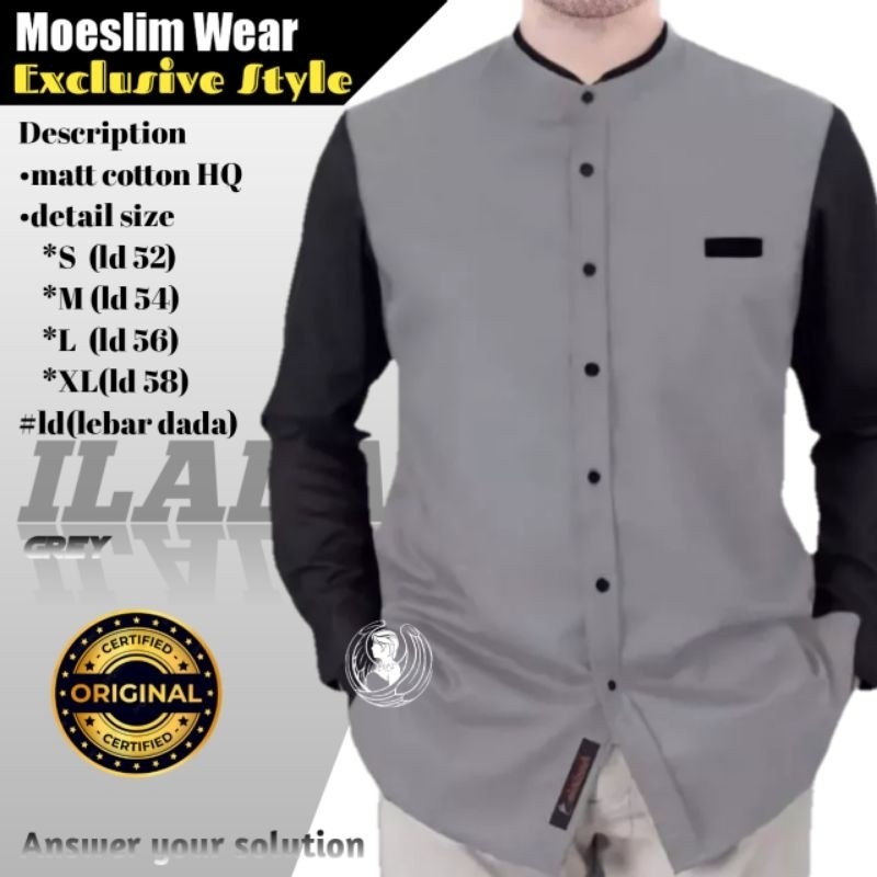 PROMO / Koko pria keren ardan hadroh gus azmi assakhi hilwa seragam azzahir koko muslim islami grup