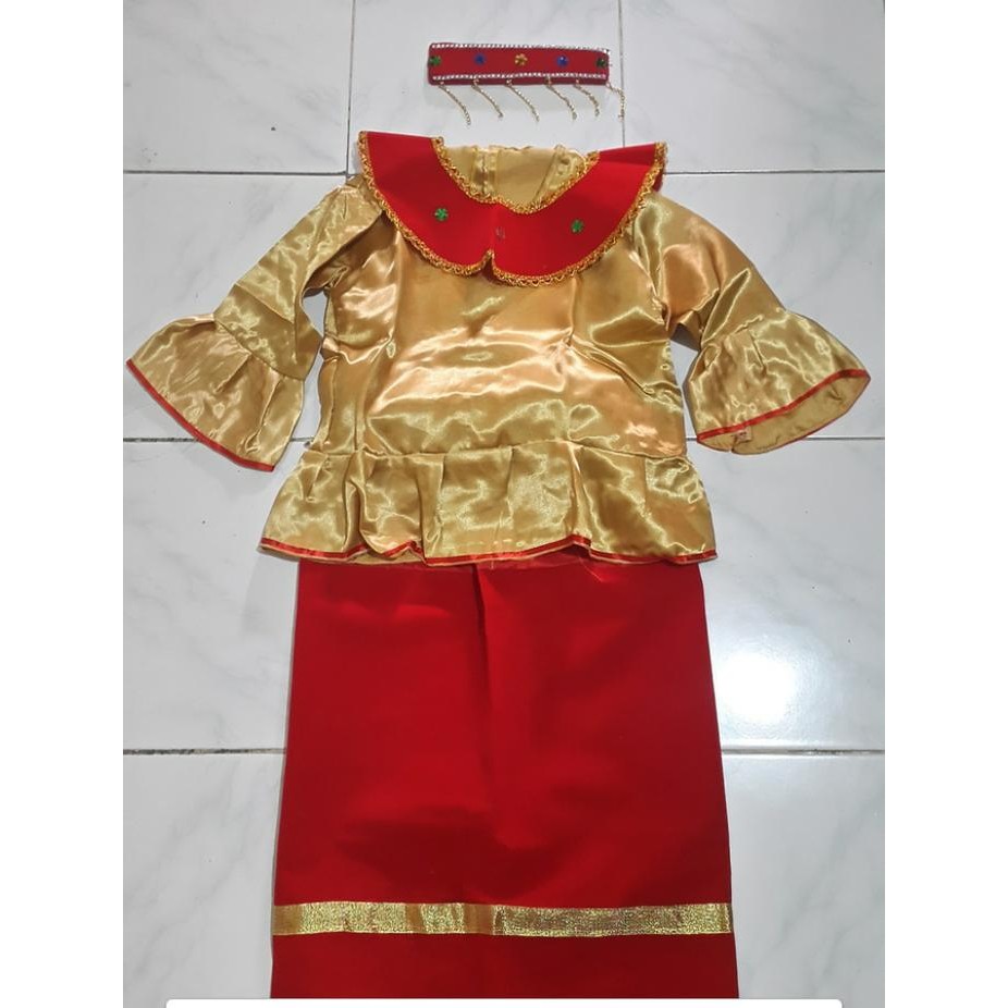 Baju adat cadar betawi u/ anak TK perempuan