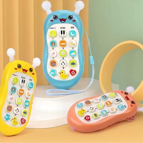 MAINAN EDUKASI ANAK TELEPON MAINAN MUSIC PHONE / TELEPON BAYI / HANDPHONE BAYI