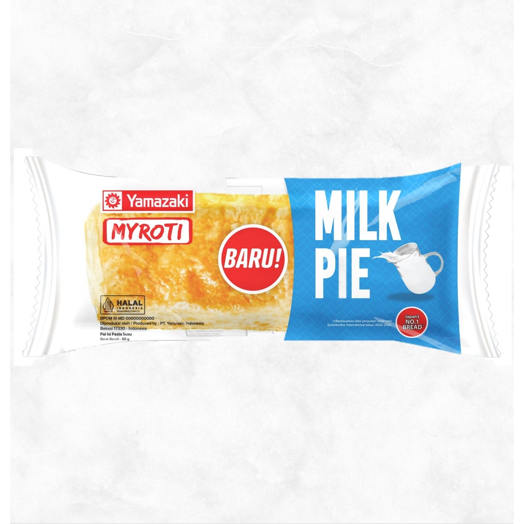 

MyRoti Pie Milk 60 gram