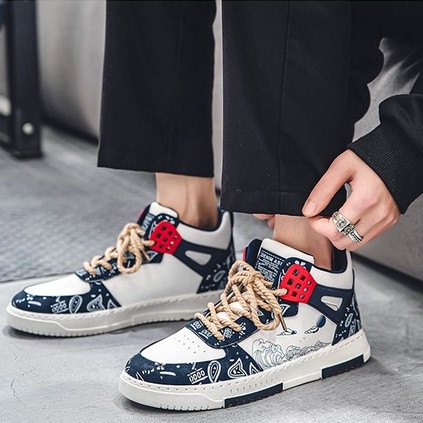 Keeping Sepatu Pria Sneakers Casual Sepatu Cowok Keren Travelling Trendy sepatu sekolah kerja