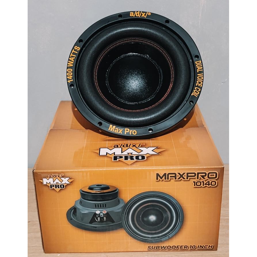 SUBWOOFER ADX MAX PRO 10140 UKURAN 10INCH