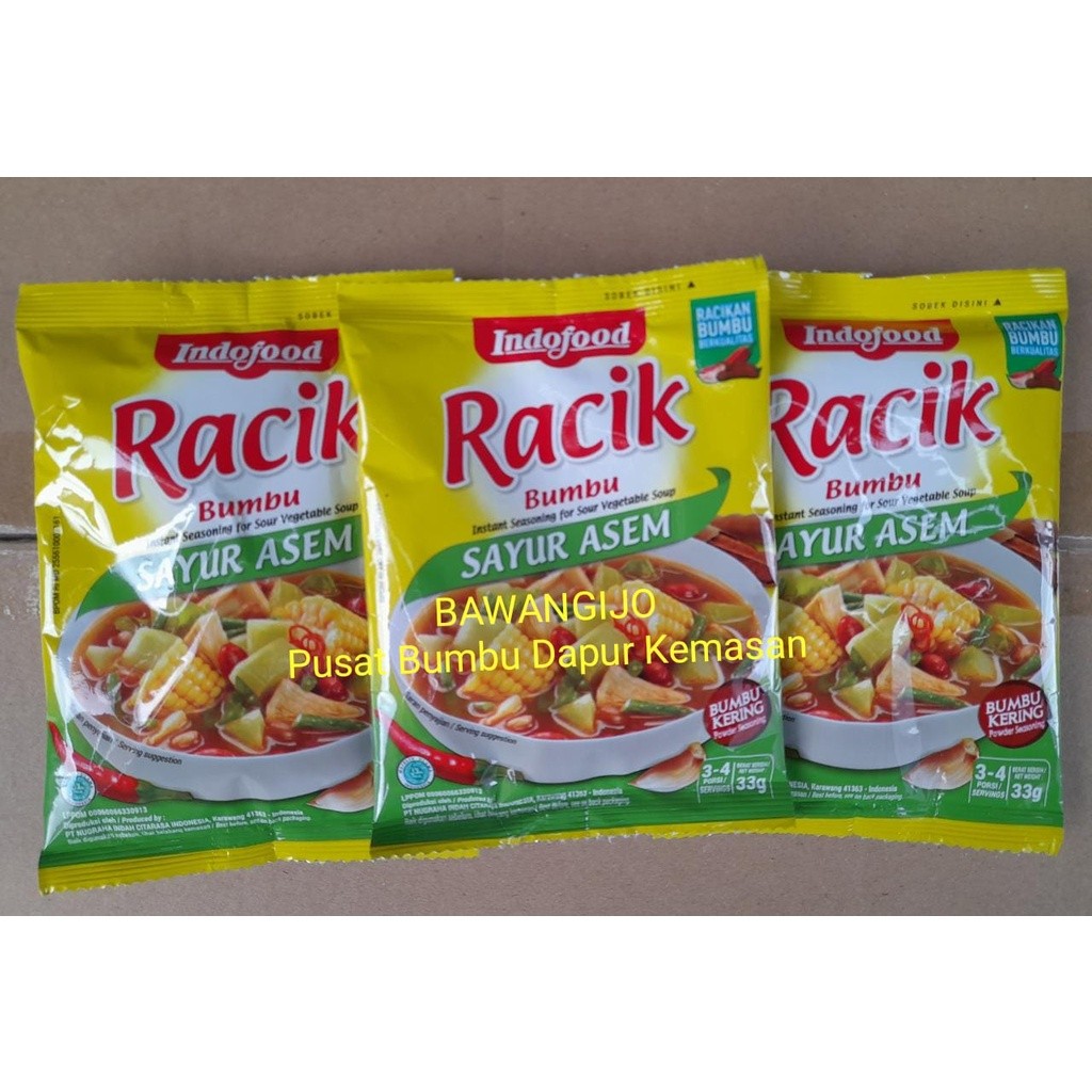 

INDOFOOD Racik Sayur Asem Sachet Bumbu Masak Instant