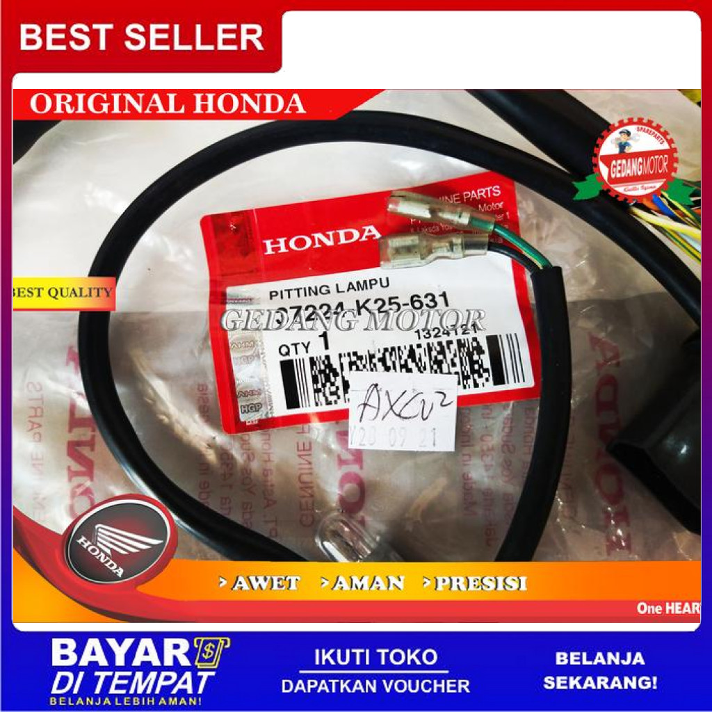 FREE ONGKIR KABEL BODY ATAS SPEDOMETER BEAT FI ESP BEAT POP ORI AHM 37224-K25-631 BISA COD