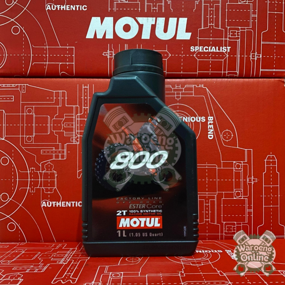 MOTUL 800 2T ROAD RACING & OFF ROAD 1L OLI SAMPING MOTUL 2TAK RACING