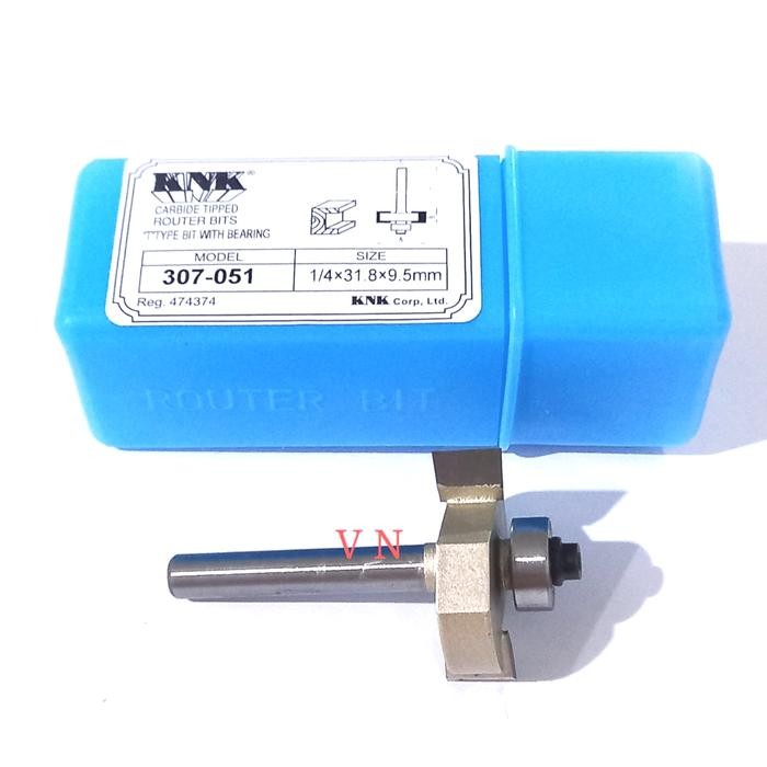 Promo Mata Router/Profil T Sloting Bit 10 Mm 307-051 Merk Knk