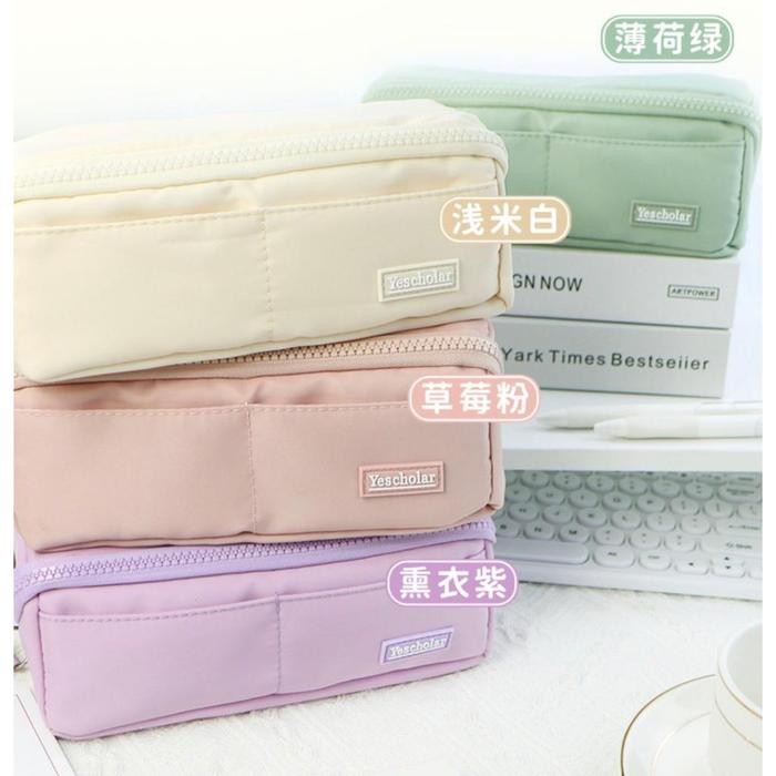 

TXS23 Korean Pen Pencil Case Jumbo Foldable Kotak Tempat Pensil TKM