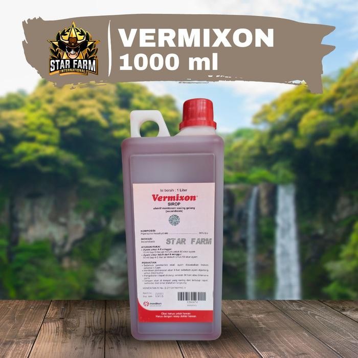 siap kirim] Vermixon Sirop 1 Liter - Star Farm