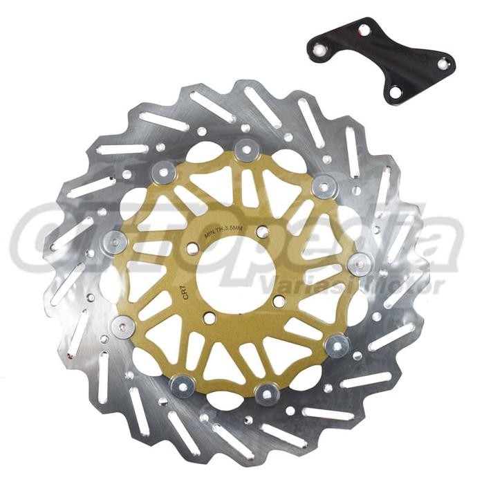 ~~~~~] Piringan Rem Cakram Disc Brake Jupiter Z (Burhan) Kembang CR7 30 cm