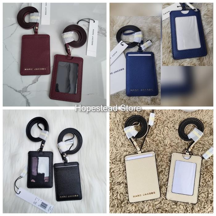 

Kartu Nama Marcc Jacobss MJ Lanyard ID Card Case 100% Original