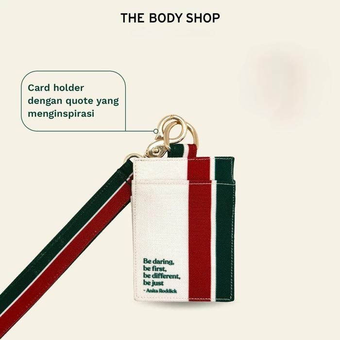 

The Body Shop Holiday Limited Edition Card Holder & Keychain