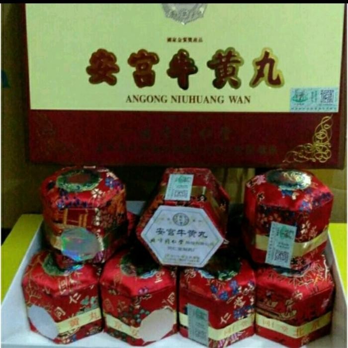 

ready angkung kain angong niuhuang wan asli import obat stroke 1 box idi 10 pcs