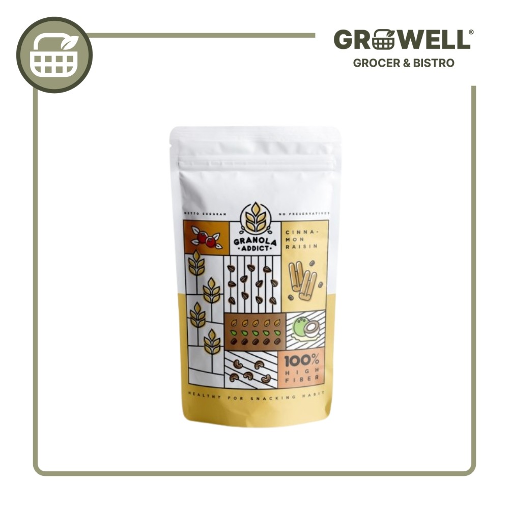 

GRANOLA ADDICT CINNAMON RAISIN 150GR