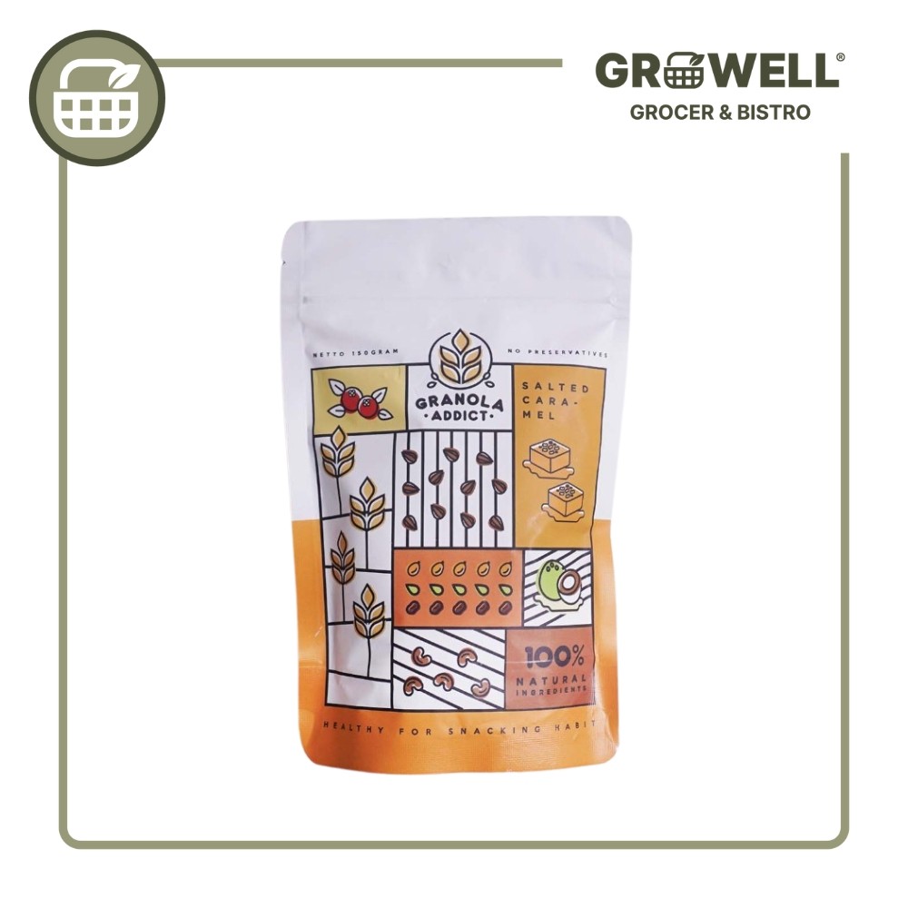 

GRANOLA ADDICT SALTED CARAMEL 150GR
