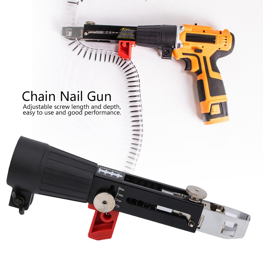 Automatic Screw Gun Automatic Chain Nail Gun Automatic Chain Nail Gun Electric Drill Screw