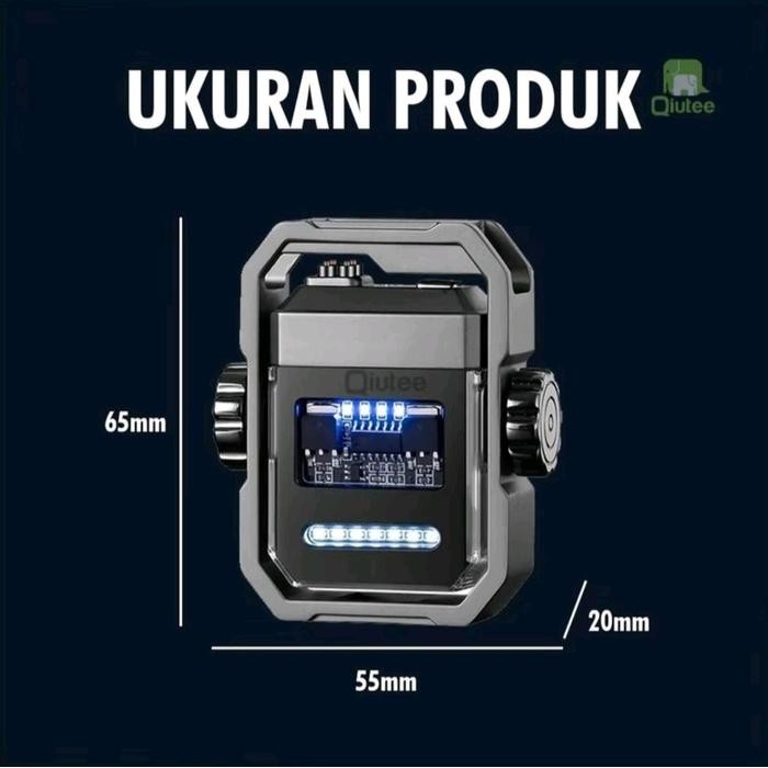 Pemantik Elektrik Lighter Spinner 004