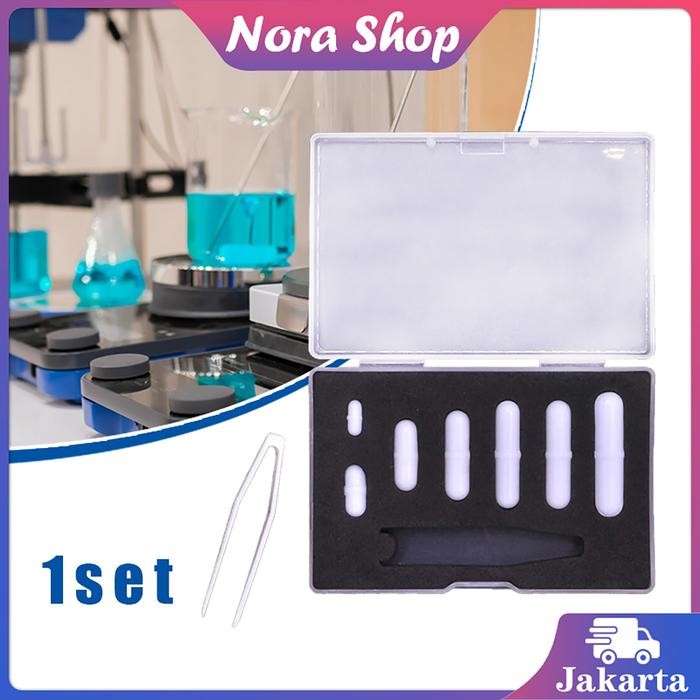 

7Pcs Magnetic Stirrer Bar Stirer Magnetic Magnet Bar Stirring Bar Size 10mm 15mm 20mm25mm 30mm 35mm