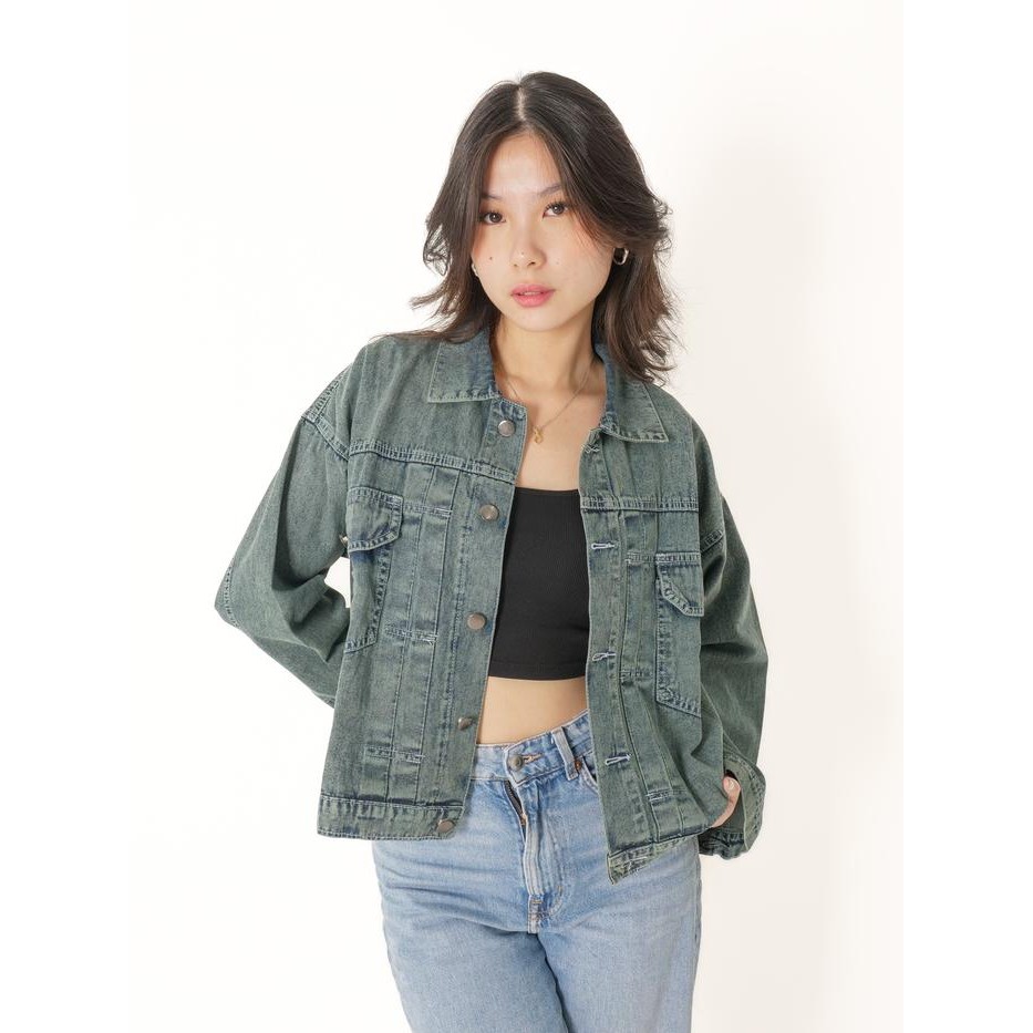 Blumjean- Fufu Jeans - Nevada Jeans Jacket - Jaket Wanita