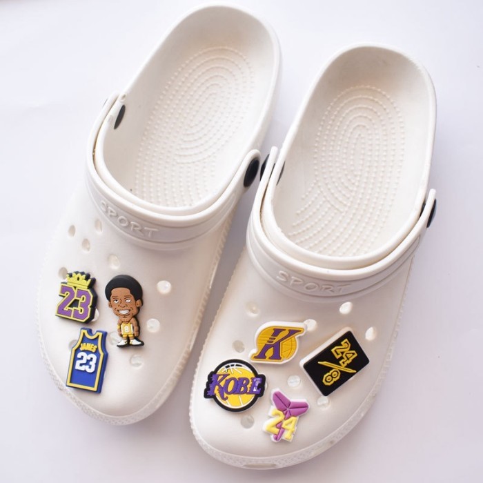 408 Pin Sandal Crocs Jibbitz Kobe Basket Terbaru Hiasan Charm