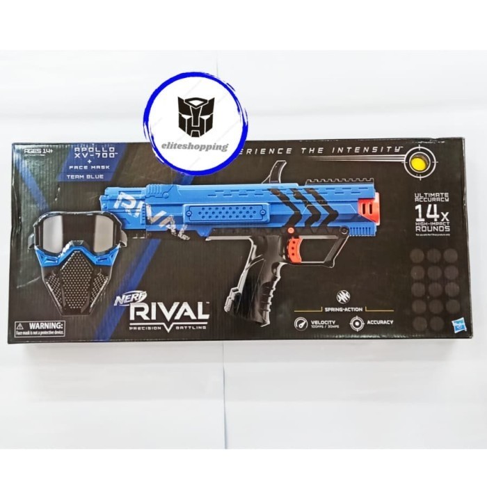 SALE NERF RIVAL APOLLO XV 700 INCLUDE FACE MASK BARU ORIGINAL HASBRO READYY