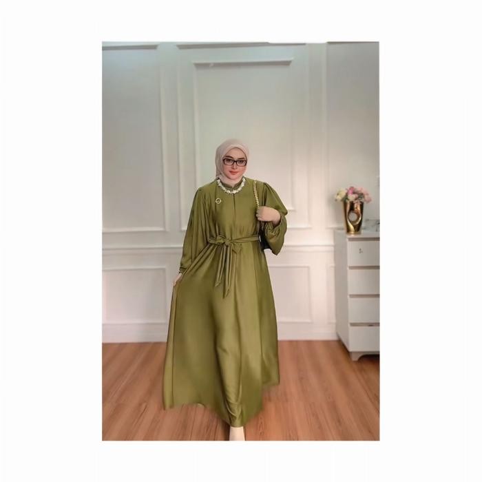 Fleesa- Dmirqelzid Elsa Dress Crinkle Silk Ld 110