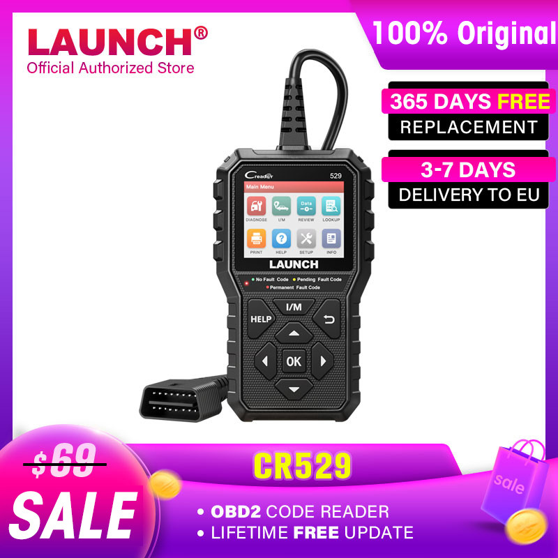 Launch Creader 529 CR529 OBD2 Scanner Automotive Diagnostic Tools