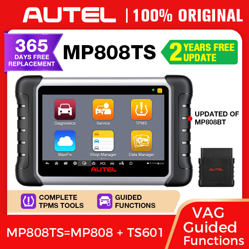Autel MaxiPRO MP808TS TPMS Diagnost Tool OBDII Scanner Car Automotive