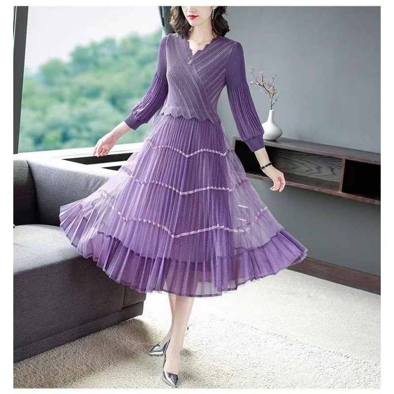 [NEW] Dres Yura Panjang Korea Premium Chiffon Elegan