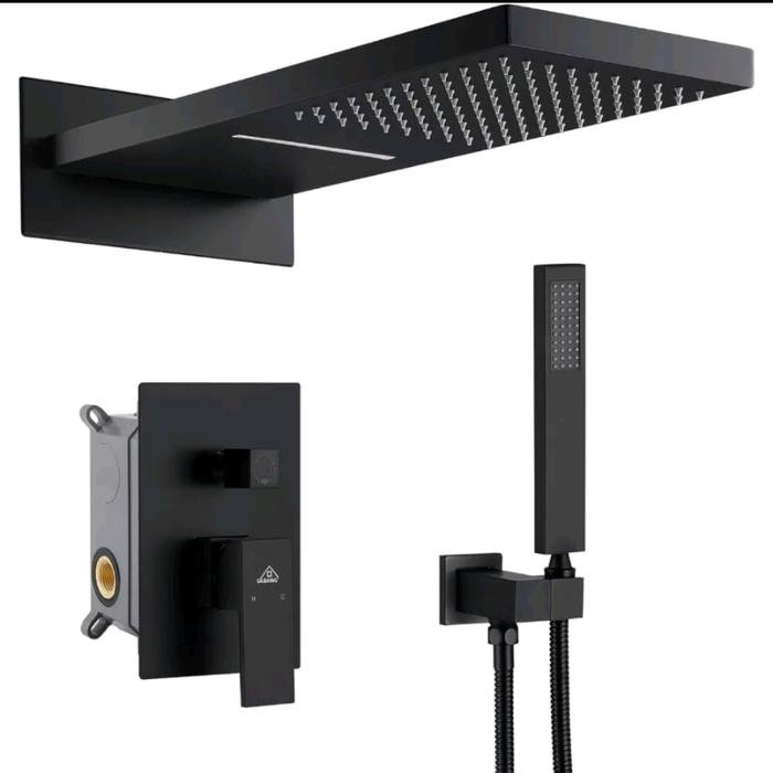 Shower Kamar Mandi Tanam Hitam Model Toto Shower Sett Ack Panas Ding