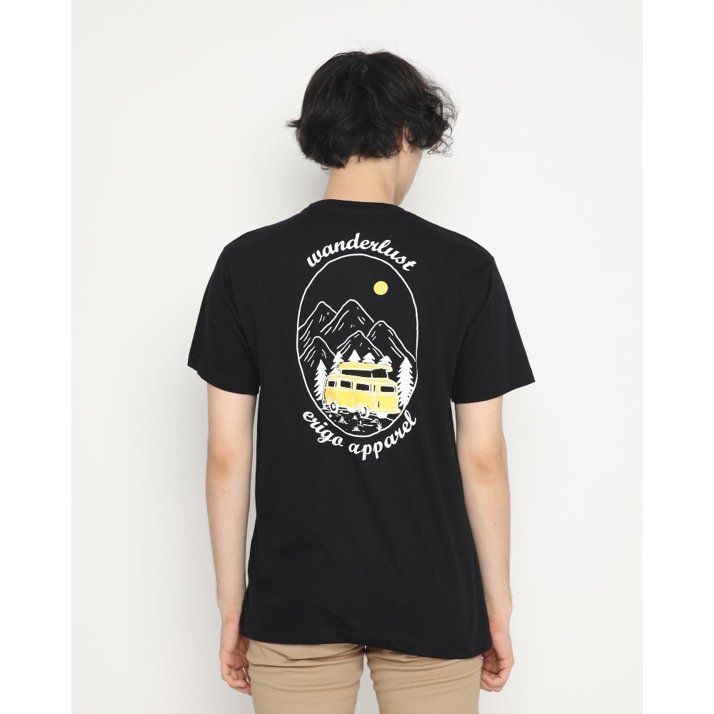 【COD】Erigo T-Shirt Erigo Wonder Black Unisex