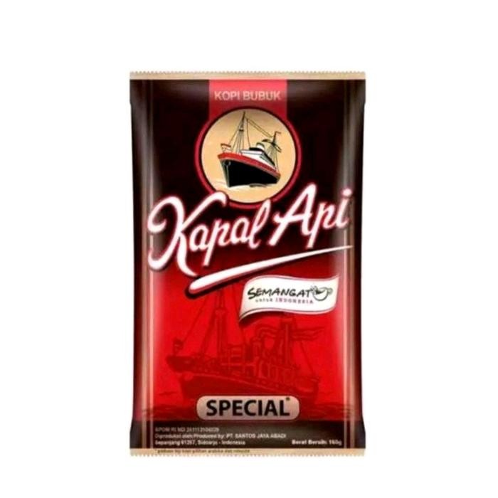 

kopi kapal api semangat 160 gr 2 pcs