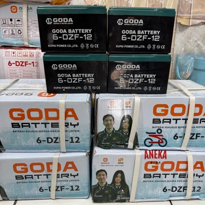 BATERAI SEPEDA LISTRIK GODA ORIGINAL BAWAAN PABRIK 100% NEW