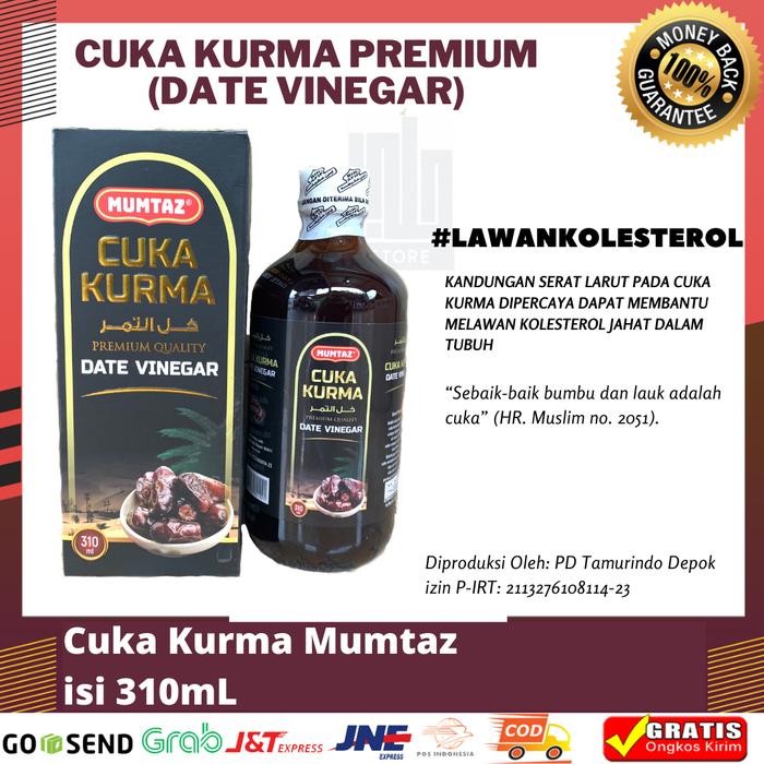 

Cuka Kurma Mumtaz Isi 310Ml Premium Date Vinegar Olahan Korma Herbal