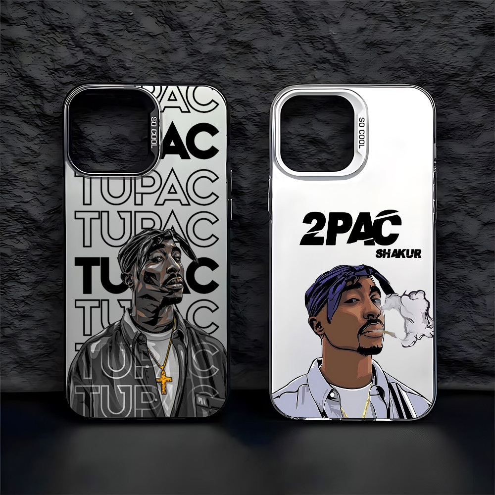 Rapper 2Pac Singer Tupac Phone Case For Iphone 16 15 14 13 12 11 Mini Pro Max X Xr Xsmax 8 7 Plus