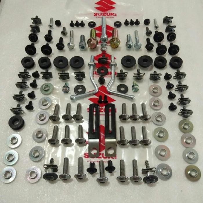 Baut Full Set Cover Body Satria Lumba" / Satria Hiu