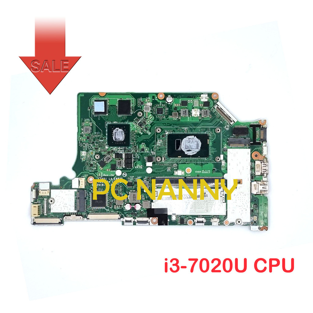 PCNANNY for Acer Aspire 5 A315-53G A515-51G Motherboard Main Board LA-E892P i3-7020U NVIDIA