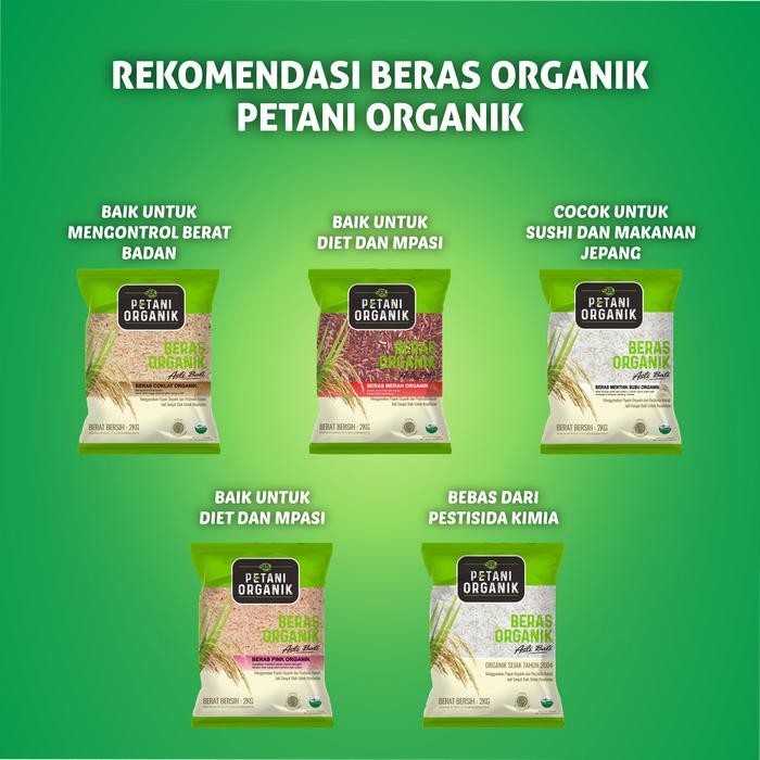 

BERAS MERAH PETANI ORGANIK BUNDLING 6KG / COCOK UNTUK DIET DAN MPASI
