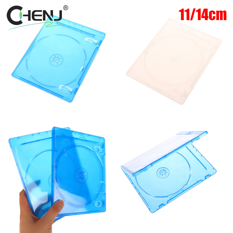 Plastic Single/Double/3/4 Piece Discs CD Game Case Cover Thickened CD DVD Disc Protective Storage Bo