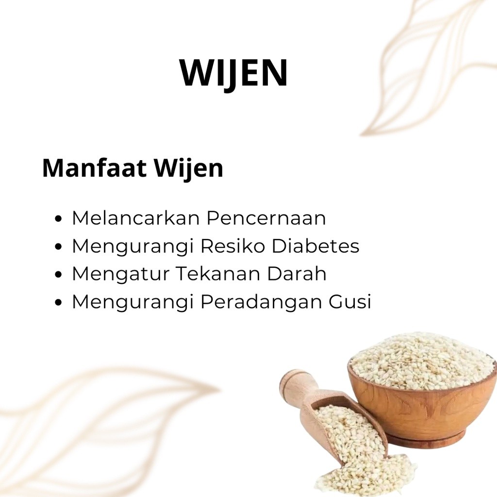 

Biji Wijen Putih Panggang Premium non GMO White Sesame Seed Premium Diet Kacang wijen putih Kacang