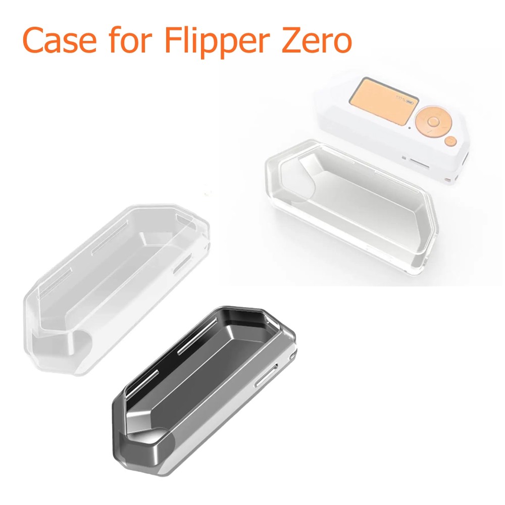 Silicone Case For Flipper Zero Console Protective Cover Shockproof Transparent Shell for Flipper Zer